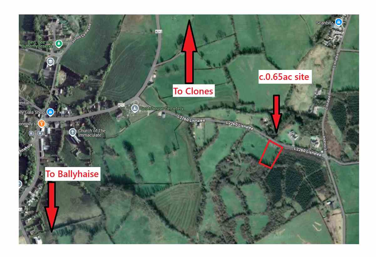 site as lisnalee scotshouse, Scotshouse